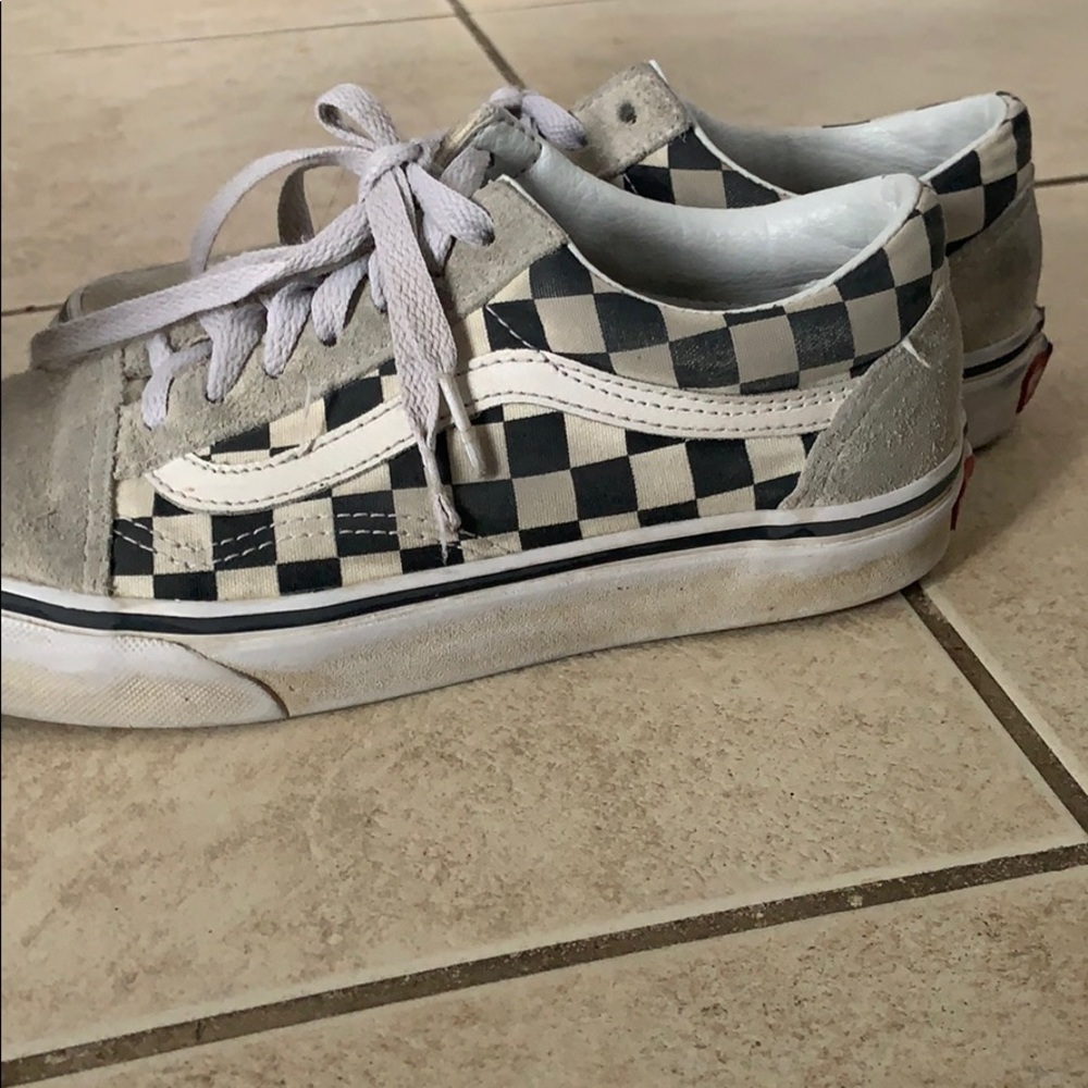 Checkered vans